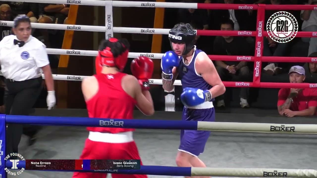 THE FOUNDRY - THE HEAT OF BATTLE 4 : ISAAC GLEESON vs NATE ERRAZO Boxing Fight