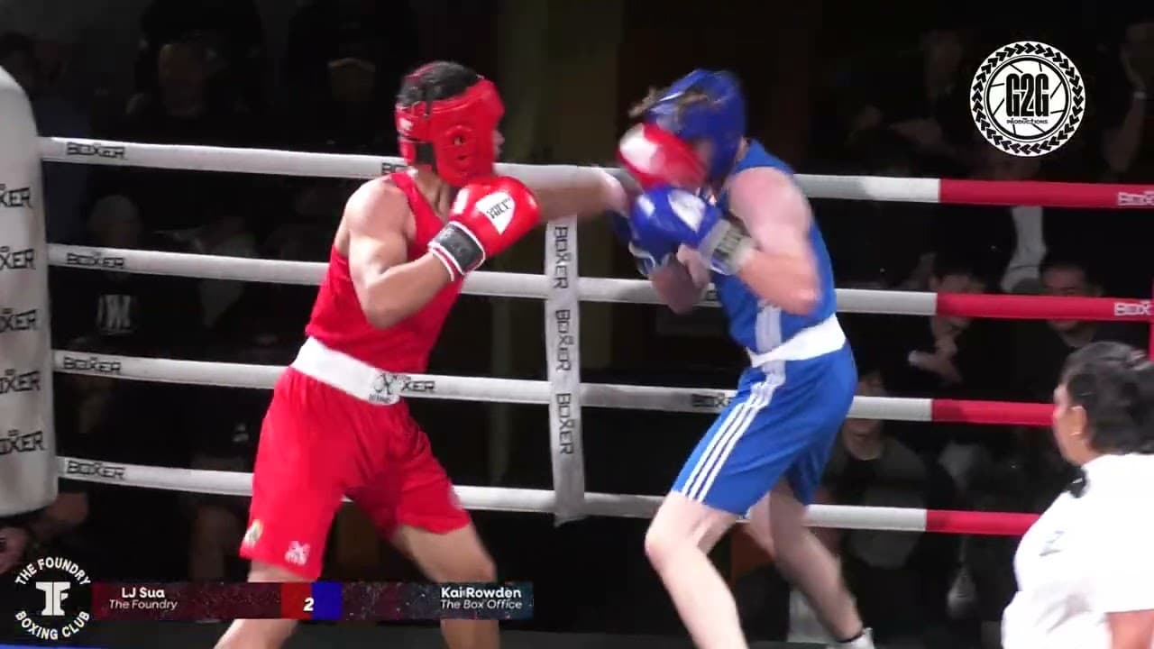 THE FOUNDRY - THE HEAT OF BATTLE 4 : LJ SUA vs KAI ROWDEN Boxing Fight