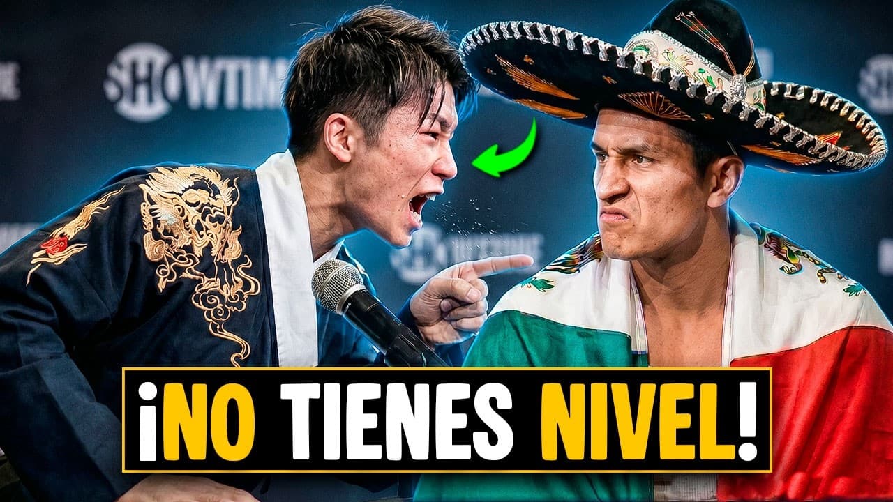 Mexicano Hizo Temblar De Miedo Al Japonés Mas Bocón de Boxeo