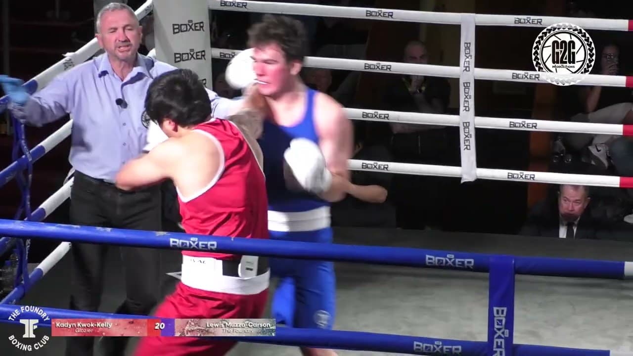 THE FOUNDRY - THE HEAT OF BATTLE 4 : KADYN KWOK-KELLY vs LEWIS MUZZA-CARSON Boxing Fight