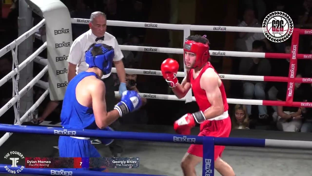 THE FOUNDRY - THE HEAT OF BATTLE 4 : DYLAN MAMEA vs GEORGIY BITIEV Boxing Fight