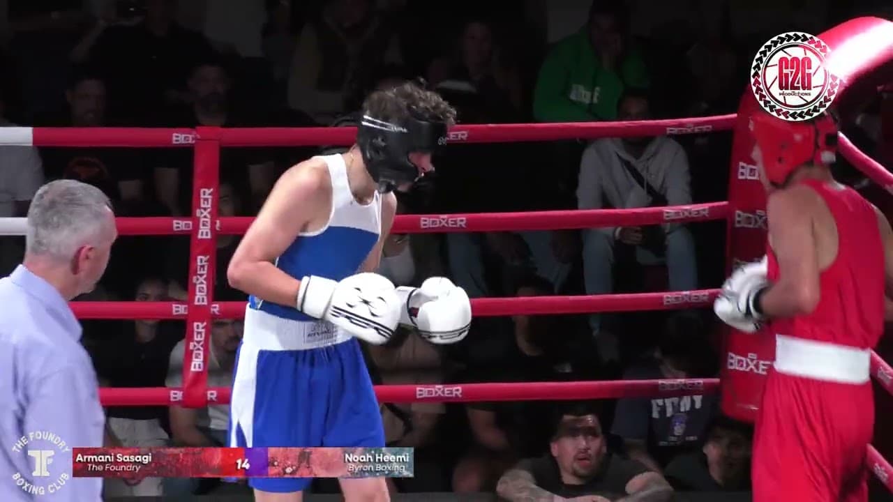 THE FOUNDRY - THE HEAT OF BATTLE 4 : ARMANI SASAGI vs NOAH HEEMI Boxing Fight
