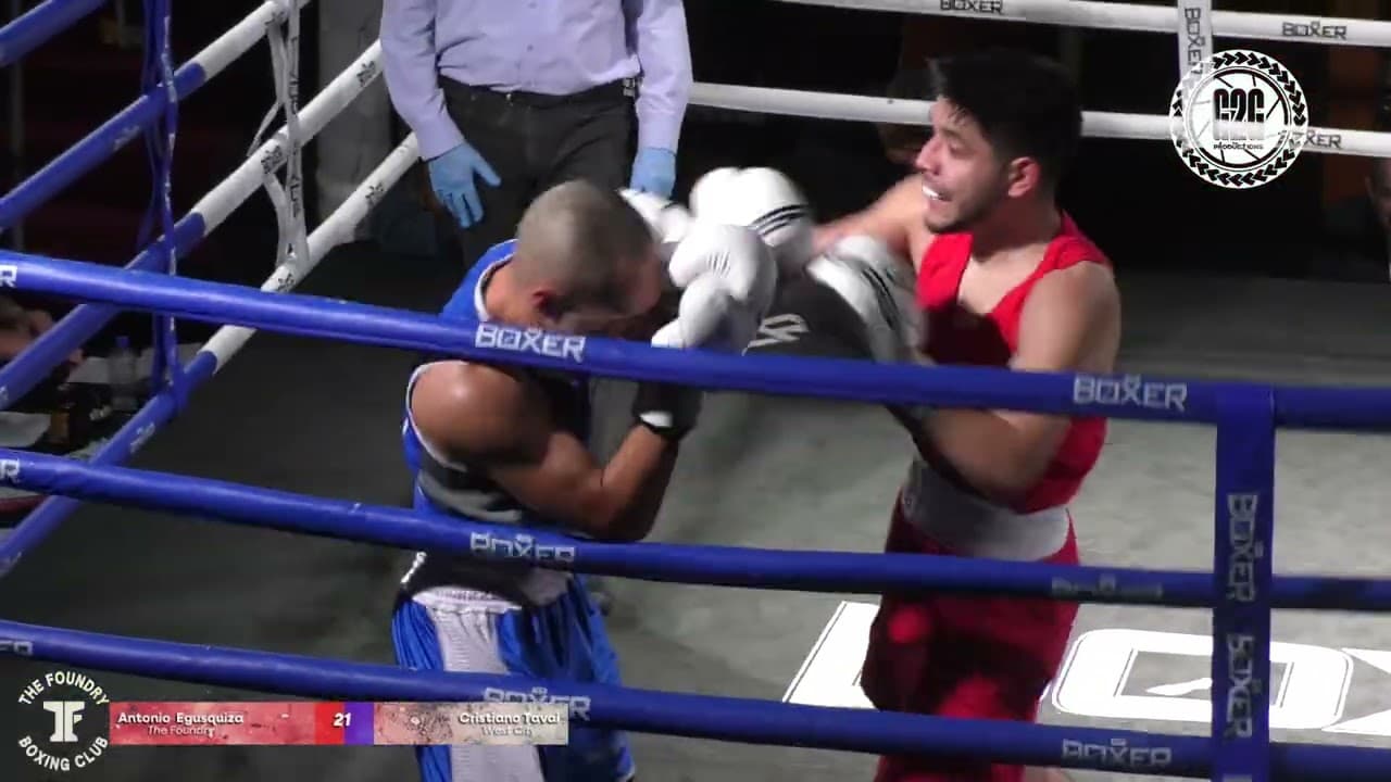 THE FOUNDRY - THE HEAT OF BATTLE 4 : ANTONIO EGUSQUIZA vs CRISTIANO TAVAI Boxing Fight