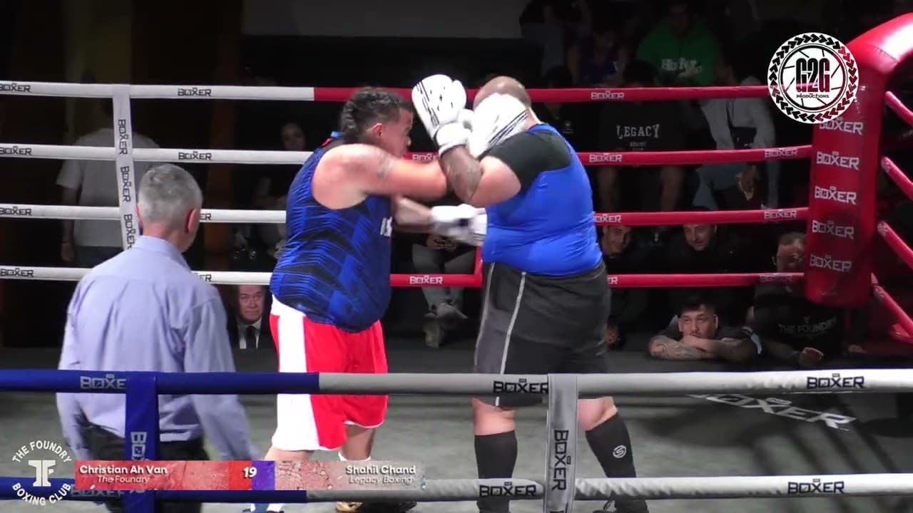 THE FOUNDRY - THE HEAT OF BATTLE 4 : CHRISTIAN AH VAN vs SHAHIL CHAND Boxing Fight