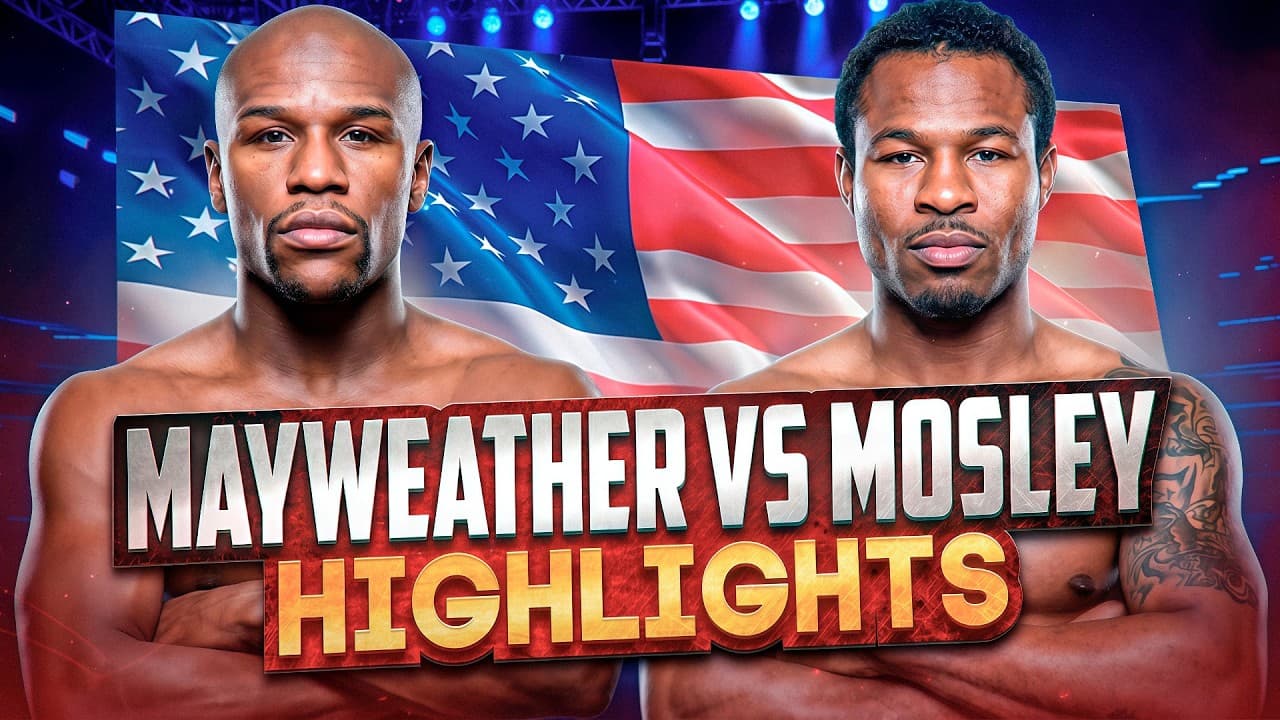 Boxing Masterclass! Floyd Mayweather (USA) vs Shane Mosley (USA) | Fight Highlights