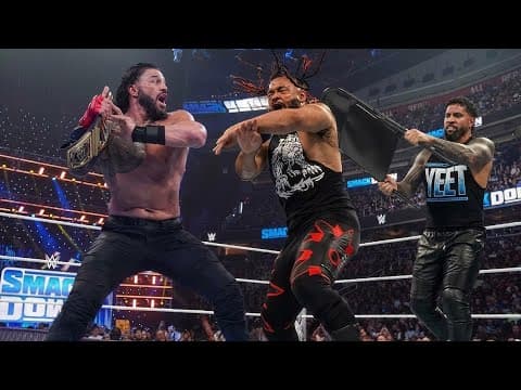 May 14, 2026 | Finally Roman Reigns & Jey uso  together brutally attack jacob Fatu