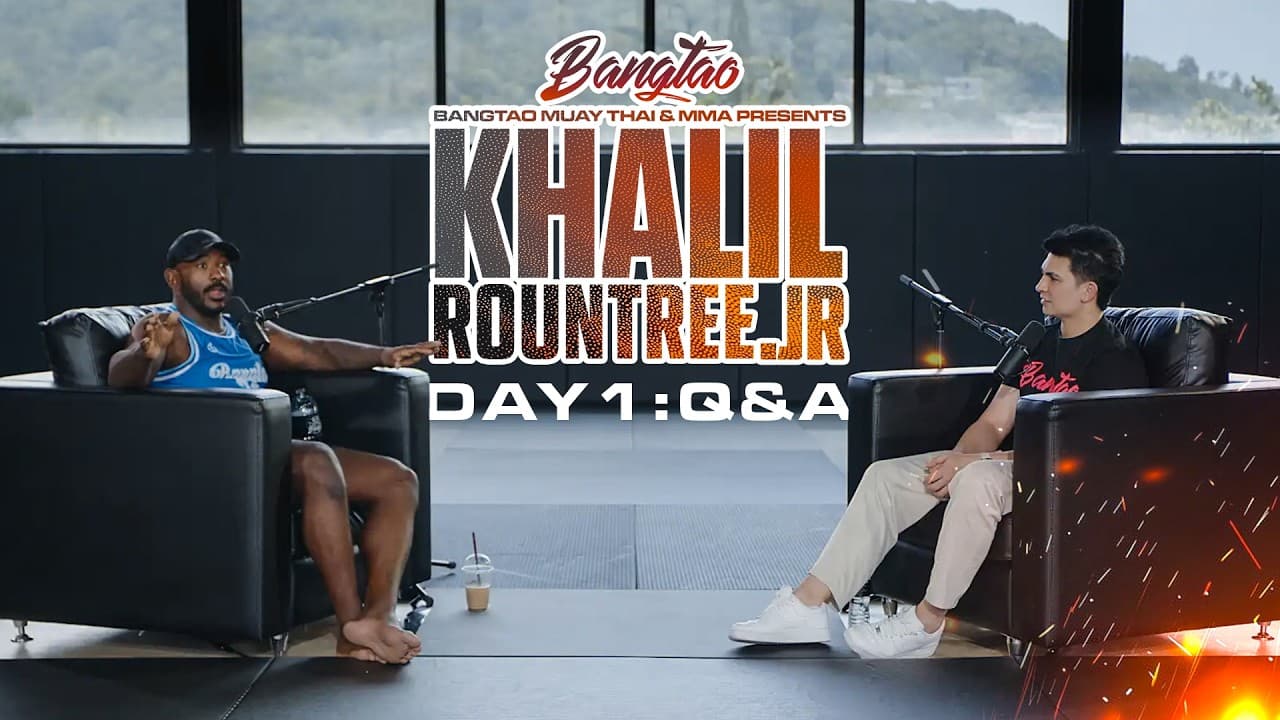 Khalil Rountree Jr. debut seminar at Bangtao | Day 1