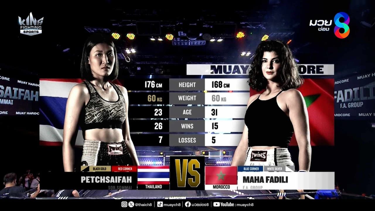 คู่เด็ดมวยมันส์ | เพชรสายฟ้า ส.สมหมาย ดวล มาฮา ฟาดิลี่