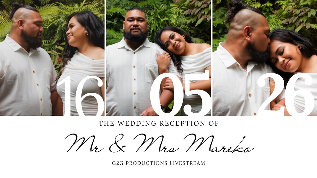 THE WEDDING RECEPTION OF MR & MRS MAREKO (Livestreamed Reception)
