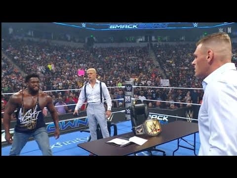 Cody Rhodes Royce keys & Gunther segment _ WWE Smackdown 15 May 2026