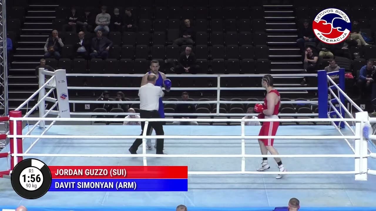 Davit Simonyan (ARM) vs. Jordan Guzzo (SUI) Algirdas Šocikas 2026 (90kg)