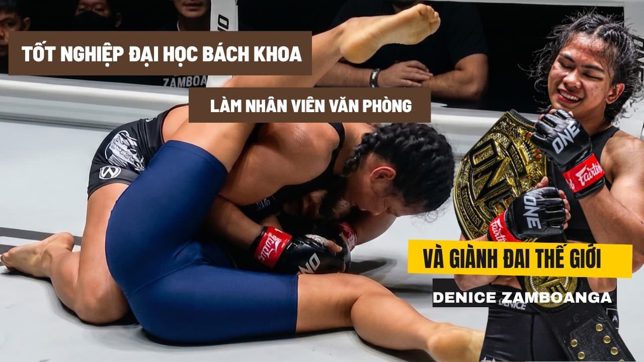 Cô nhân viên văn phòng chính phủ trở thành nhà vô địch MMA đầu tiên của Philippines