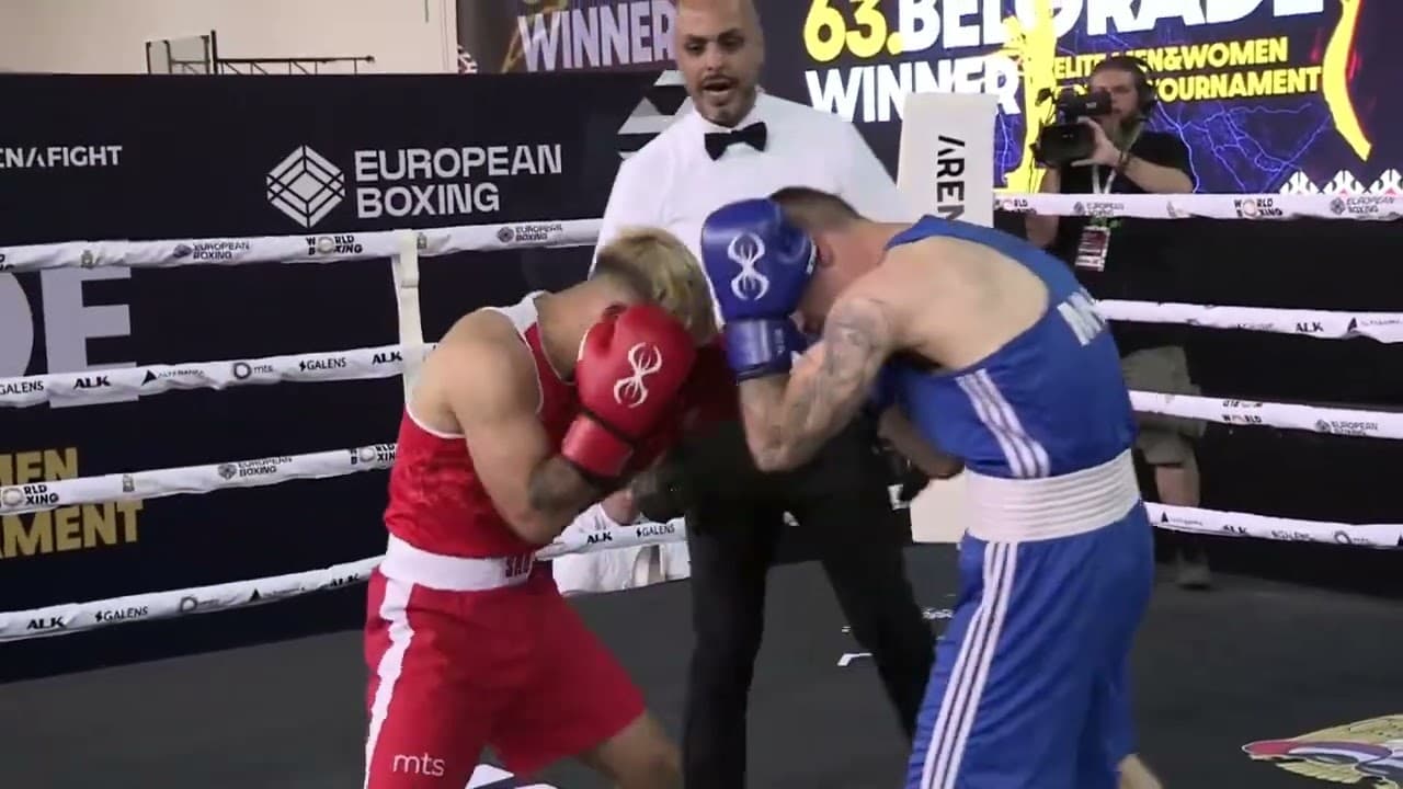 Tomislav Ðinović (MNE) vs. Jovan Žikić (SRB) Belgrade Winner Tournament 2026 (60kg)