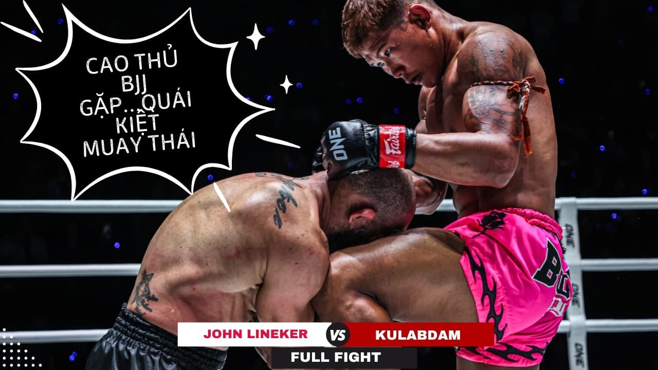 Khi cao thủ BJJ Brazil lên sàn Muay Thái