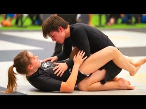 THINGS GOT INTENSE! Girl Showed No Mercy In This Viral Grappling Battle!**