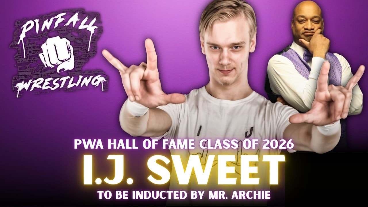 Pinfall Wrestling Hall of Fame Class of 2026: IJ Sweet