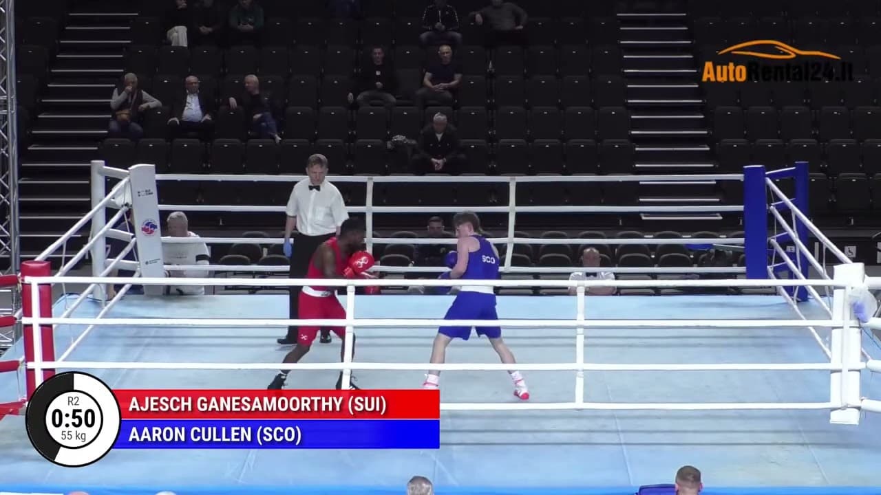 Aaron Cullen (SCO) vs. Ajesch Ganesamoorty (SUI) Algirdas Šocikas 2026 SF's (55kg)