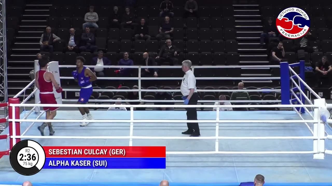 Alpha Amadou Käser (SUI) vs. Sebestien Culcay (GER) Algirdas Šocikas 2026 (75kg)