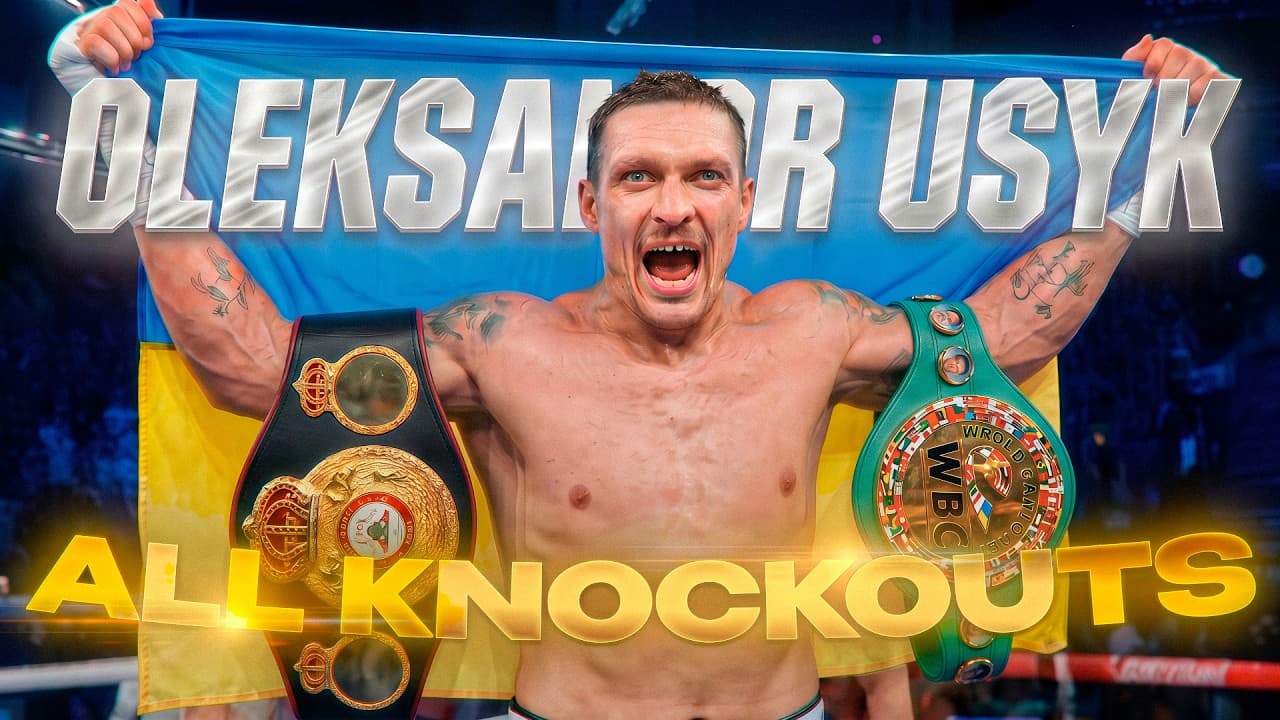 Undisputed Heavyweight King 👑 Oleksandr Usyk All Knockouts - Boxing Highlights ᴴᴰ
