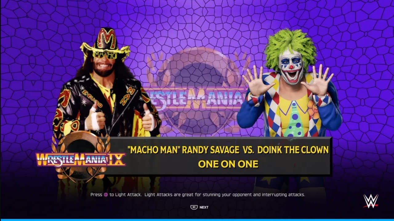 Macho Man vs Doink. WWE 2K25