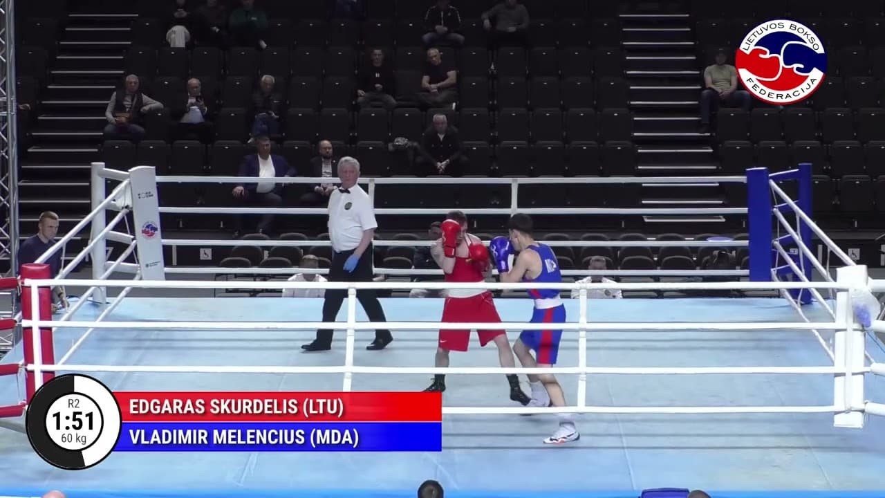 Edgaras Skurdelis (LTU) vs. Vladimir Melenciuc (MDA) Algirdas Šocikas 2026 SF's (60kg)