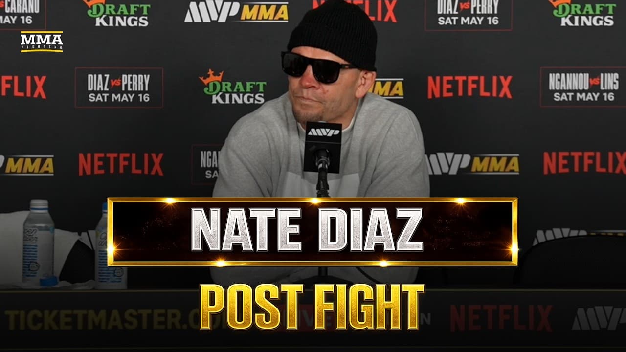Nate Diaz Wants Mike Perry Rematch 'ASAP,' Reacts To Conor McGregor vs Max Holloway Announcement