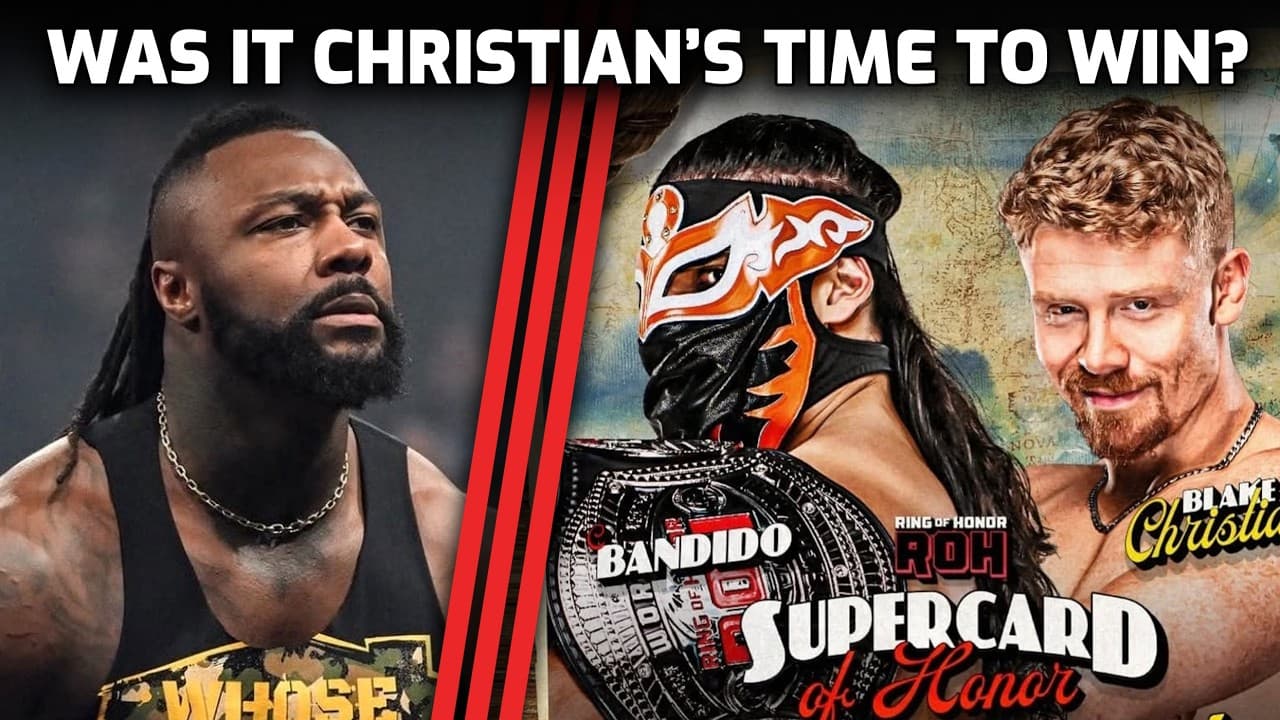 Bandido vs Blake Christian delivered great wrestling, but was it good storytelling?