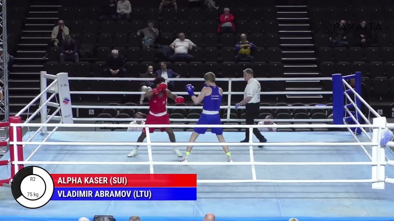 Vladimir Abramov (LTU) vs. Alpha Amadou Käser (SUI) Algirdas Šocikas 2026 SF's (75kg)