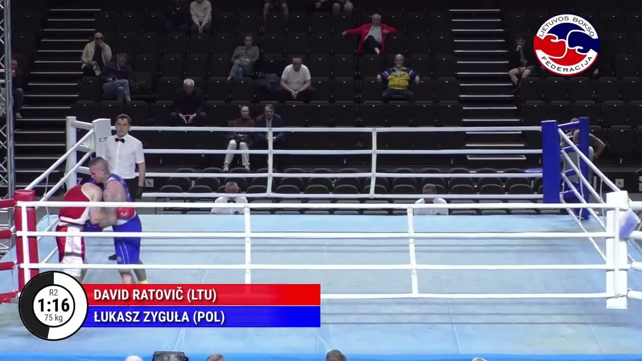 Łukasz Zyguła (POL) vs. David Ratovič (LTU) Algirdas Šocikas 2026 SF's (75kg)