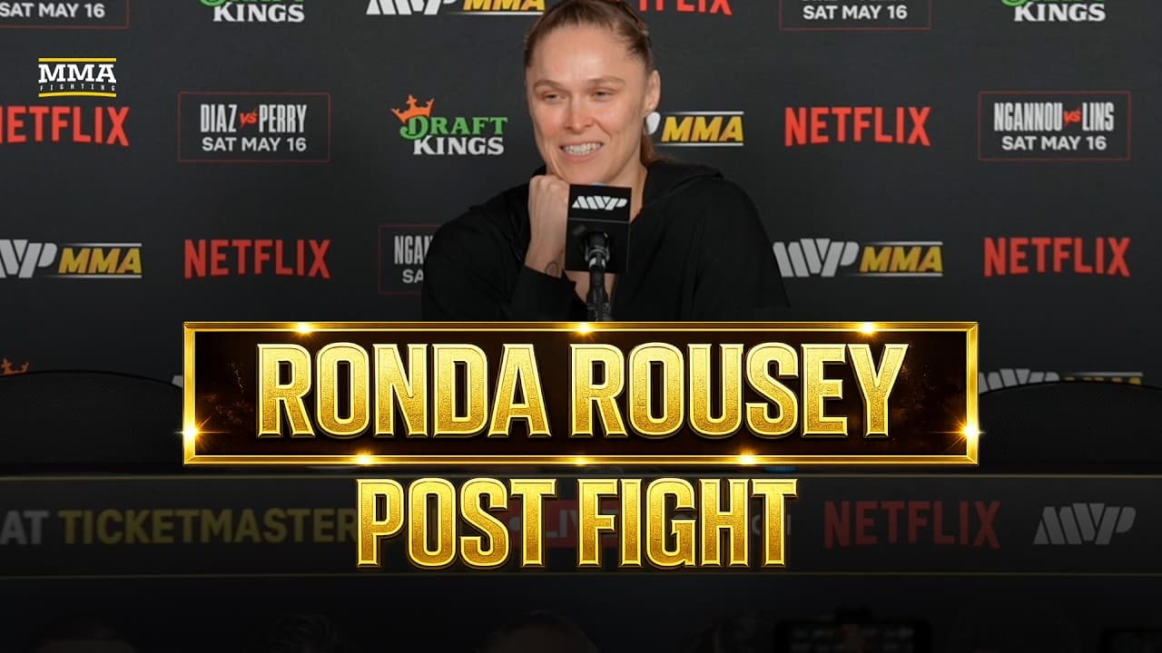 Ronda Rousey On Win Over Gina Carano, Responds To UFC's 'Catty' Conor McGregor Announcement