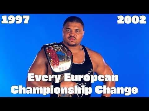 Every WWE European Championship Change (1997-2002)