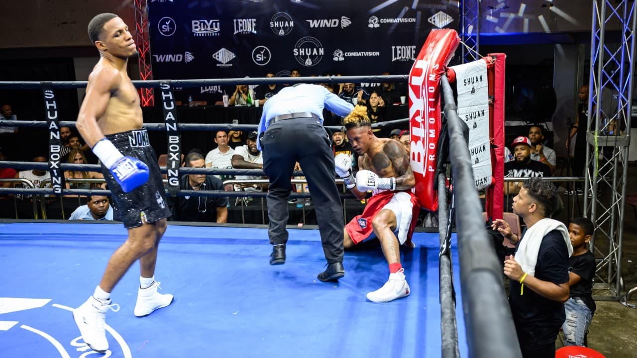 JONATHAN CABRERA VENCE POR KNOCKOUT A MISAEL VASQUEZ