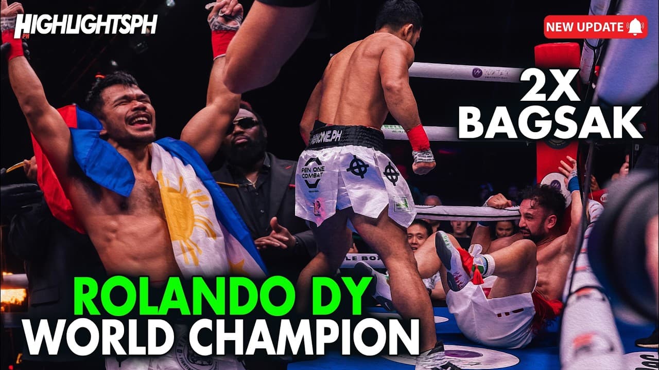 NEW FIGHT: Muling Sumiklab si ROLANDO DY! 2nd Round Lang ang Kalaban!