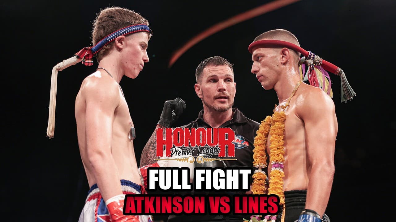 F15 - Dylan “The Blood Spilling” Lines (Kings Muay Thai) vs Archie Atkinson (Noosa Thai Boxing)