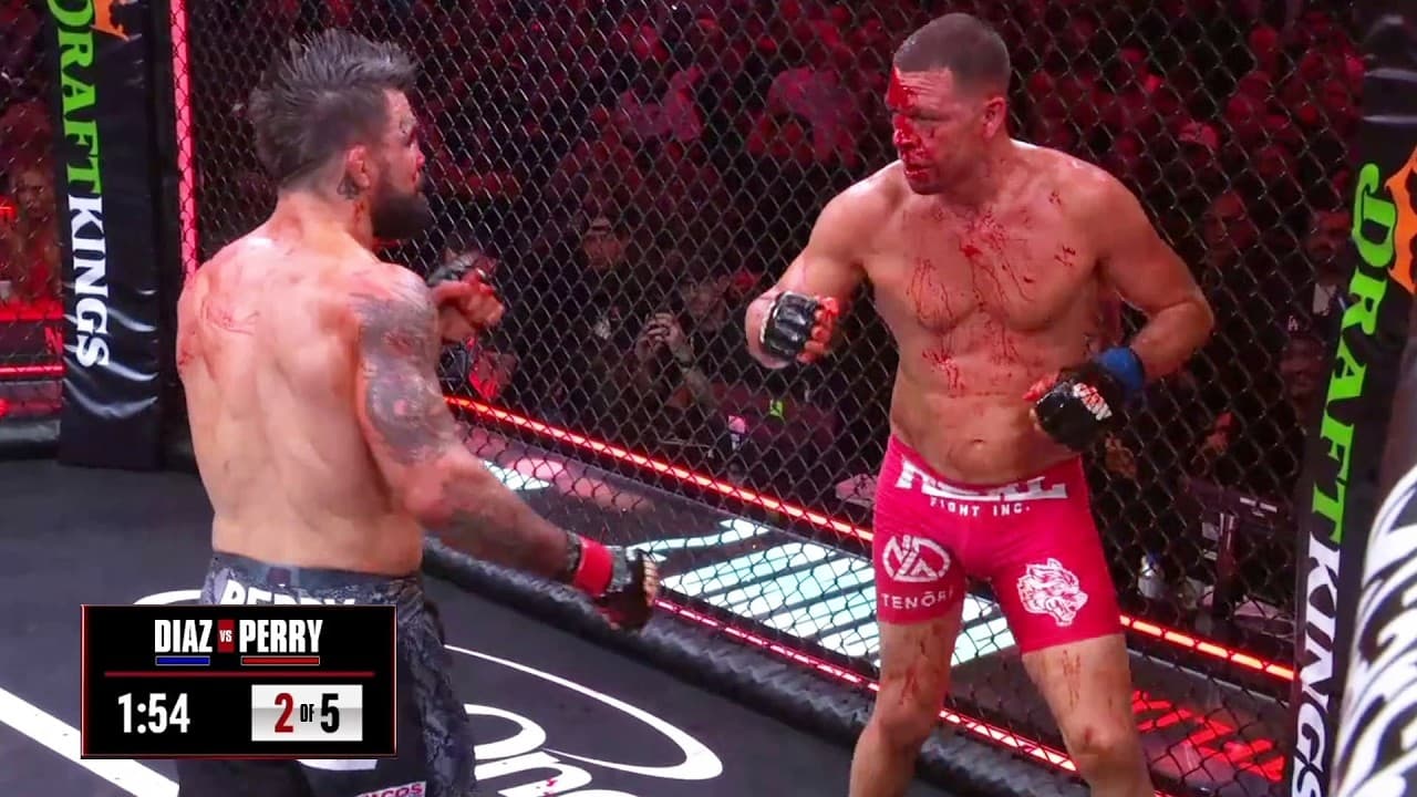 Nate Diaz vs Mike Perry FULL FIGHT HIGHLIGHTS | MVP MMA 1