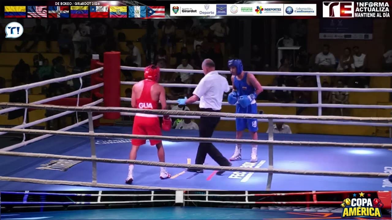 Daniel Mijangos (GUA) vs. David Castillo (ECU) Copa América 2026 (55kg)