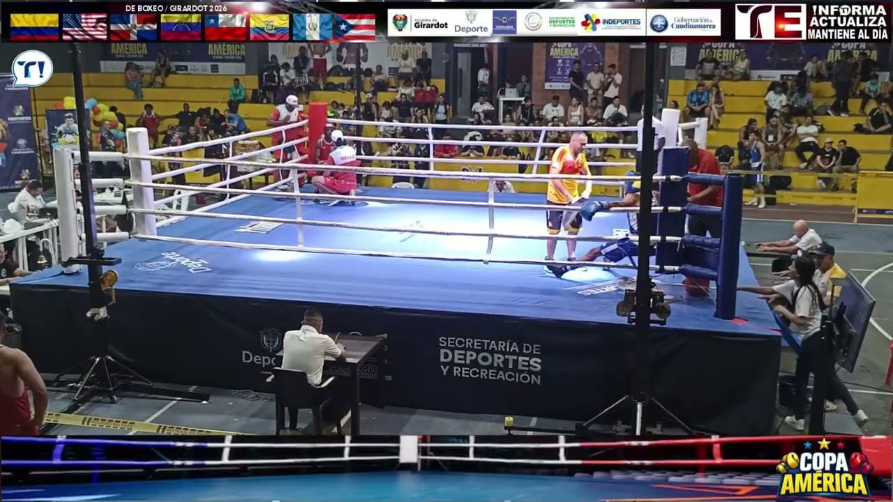 Juan Palacios (COL) vs. Leonardo Bermúdez (COL) Copa América 2026 (60kg)