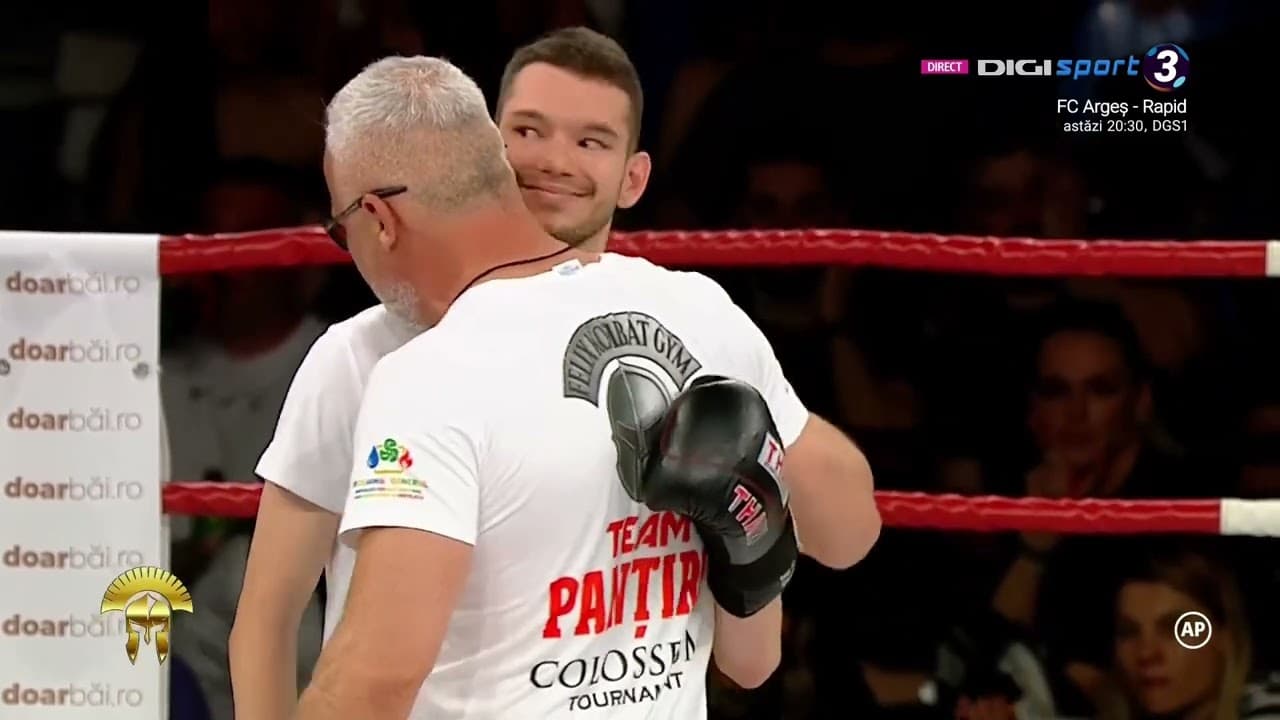 Adrian Maxim și Tiger Boy (SteluFelix Gym), meci demonstrativ cu puternic impact social și emoțional