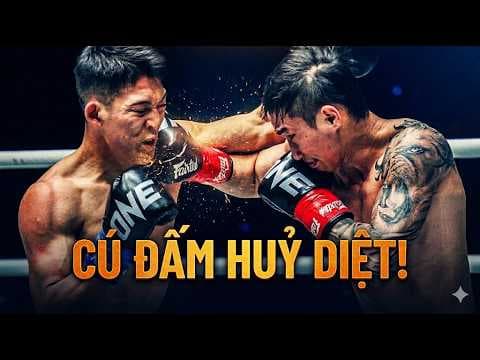 AI NÓI NOIRI YẾU? XEM CÁCH ANH HỦY DIỆT TAWANCHAI TRONG 1 NỐT NHẠC TẠI ONE CHAMPIONSHIP