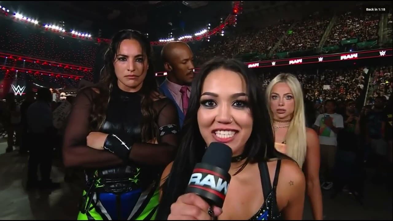 Liv Morgan, Raquel Rodriguez & Roxanne Perez Segment: Raw May 18 2026
