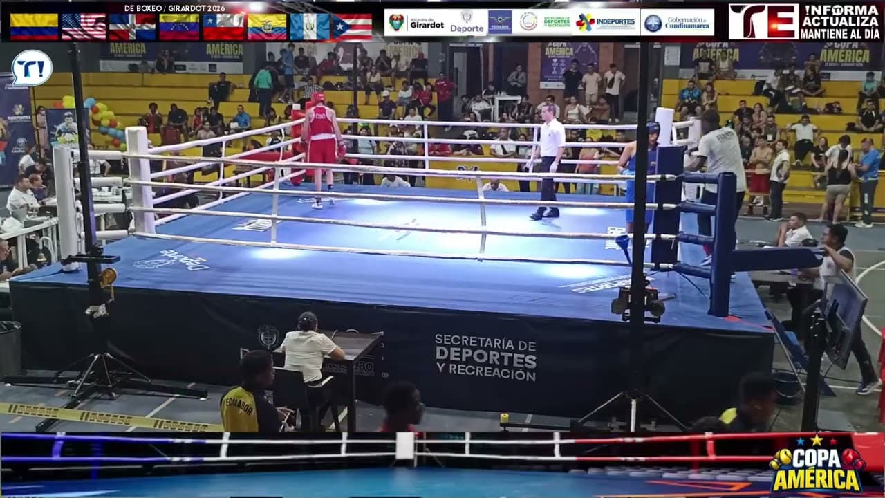 Josep Yate (COL) vs. Juan Palacios (ECU) Copa América 2026 (65kg)