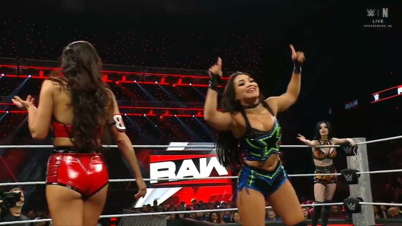 WWE RAW PAIGE & BRIE BELLA VS THE JUDGMENT DAY 05/18/26