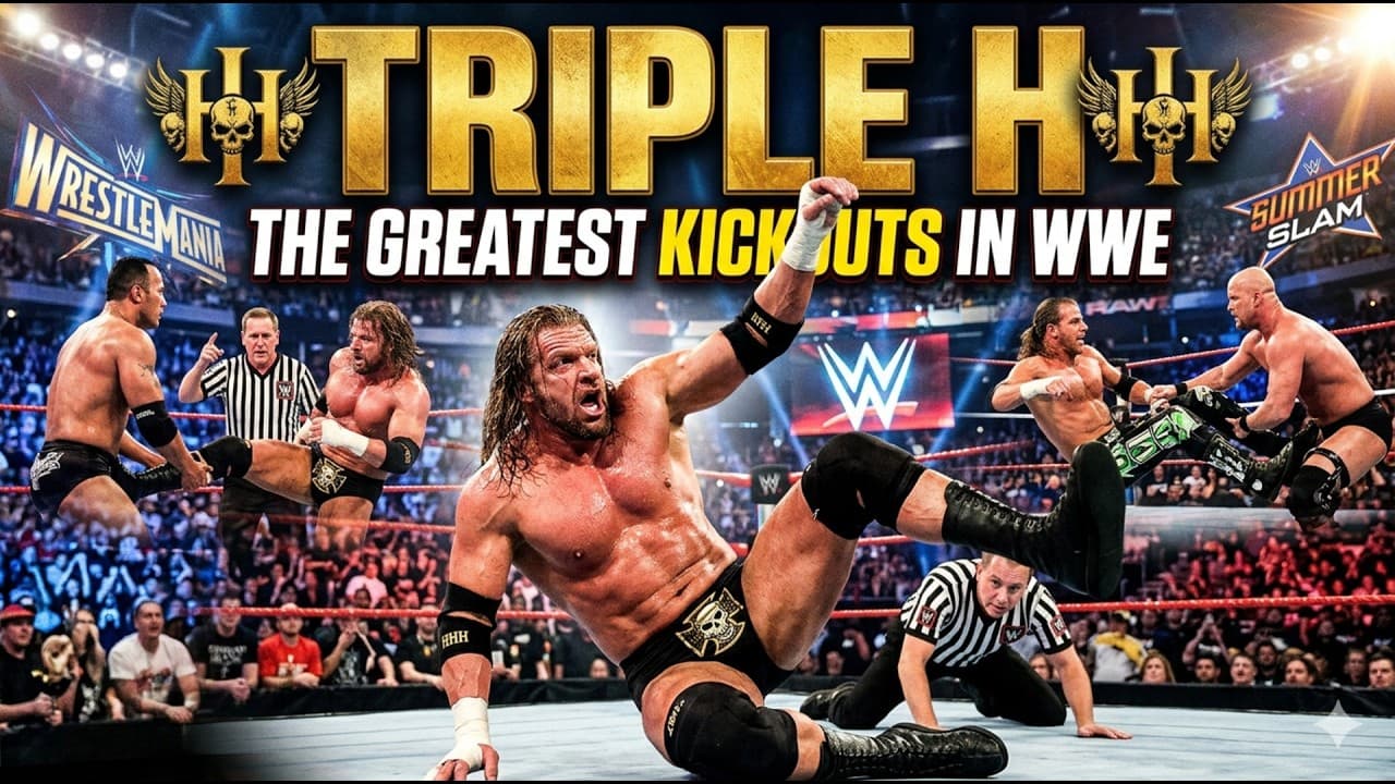 TRIPLE H WOULDN'T DIE | MOST EPIC KICKOUTS IN WRESTLING