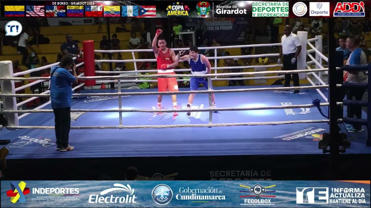 Johan Pardo (COL) vs. Donato Gómez (ECU) Copa América 2026 (75kg)