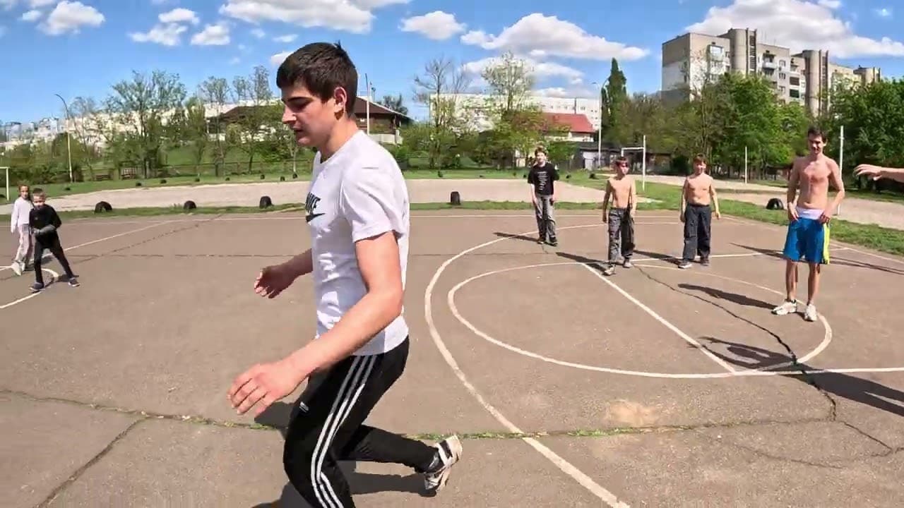 На баскетбольной площадке , 15 мая 2026 г. Теплодар