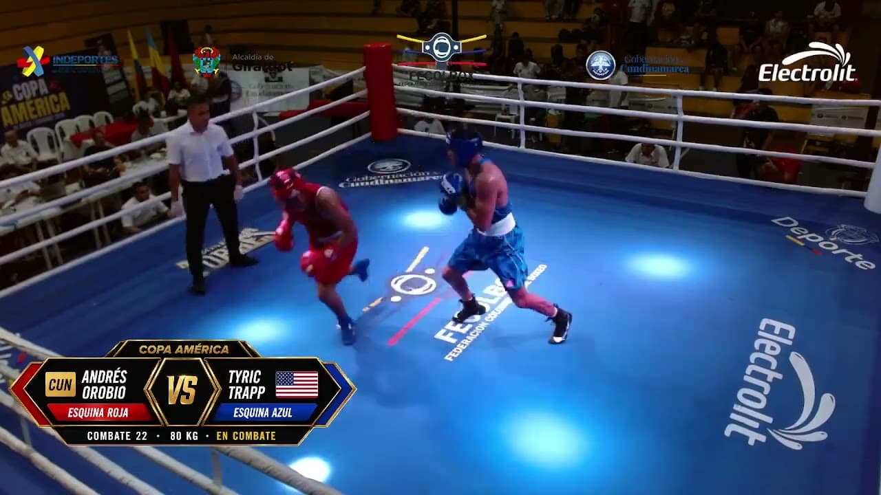 Tyric Trapp (USA) vs. Andrés Orobio (COL) Copa América 2026 (80kg)