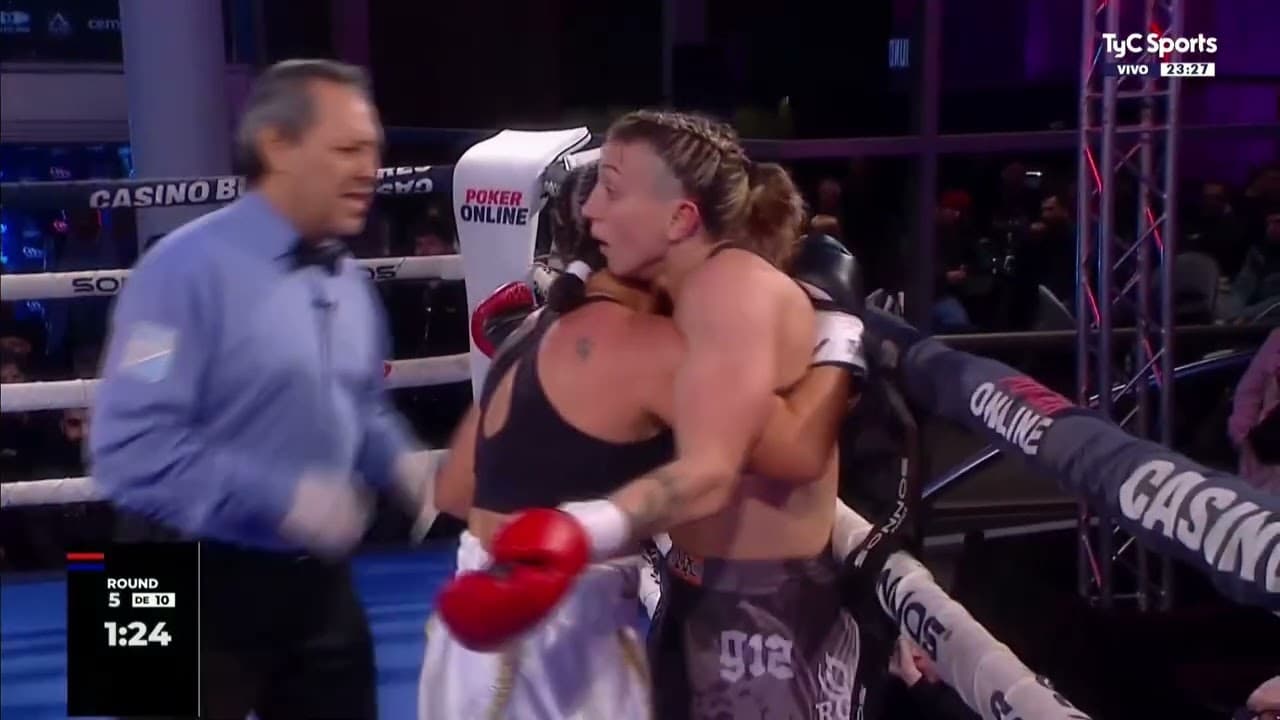Amalia Mazzarello vs. Lucrecia Arrieta - Boxeo de Primera - TyC Sports