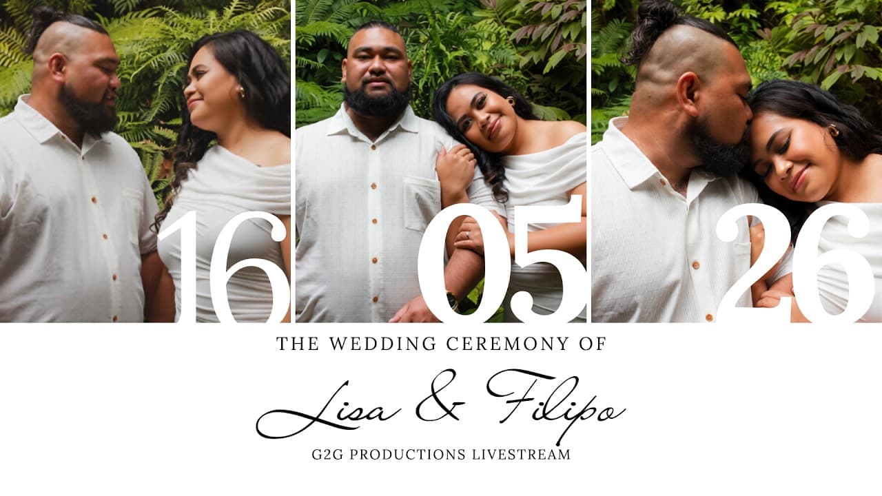 THE WEDDING CEREMONY OF MR & MRS MAREKO (Livestreamed Ceremony)