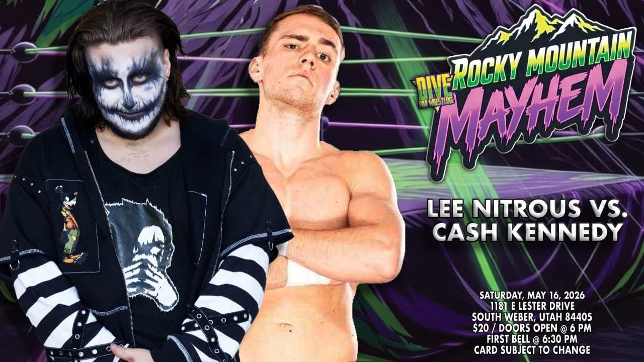 Dive Wrestling: Rocky Mountain Mayhem Lee Nitrous vs Cash Kennedy