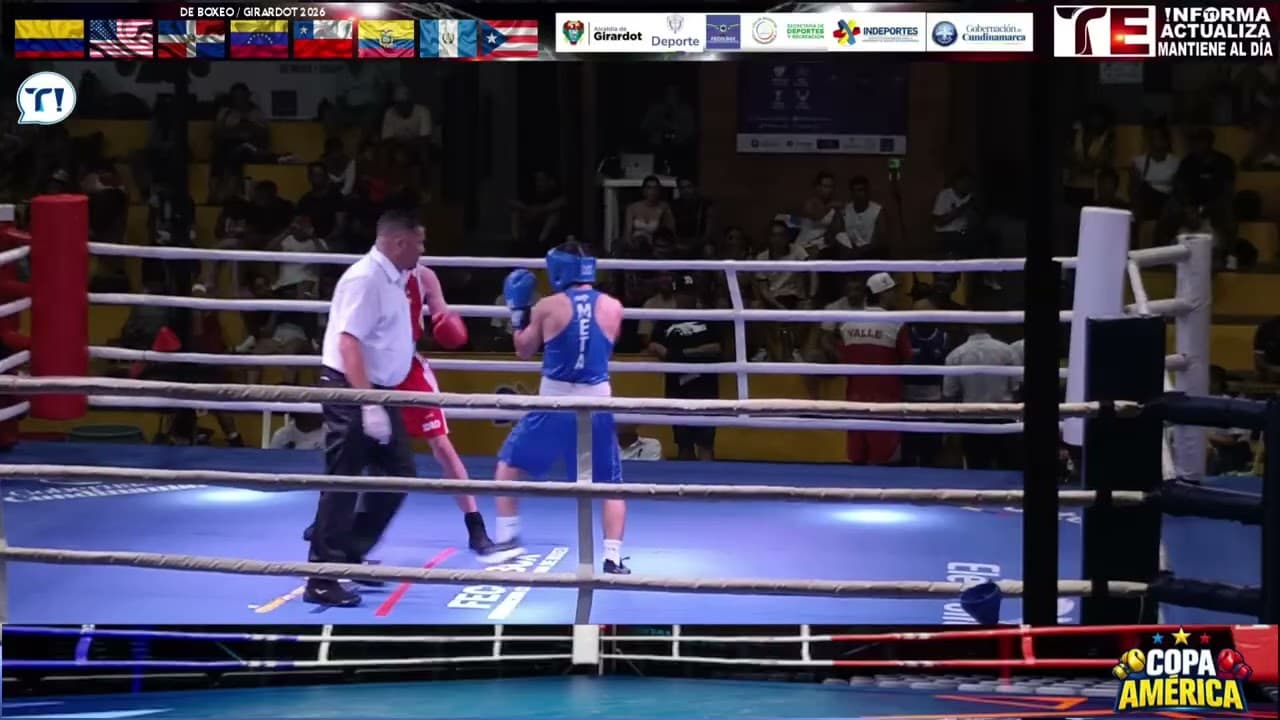 Camilo González (COL) vs. Carlos Hurtado (COL) Copa América 2026 (55kg)